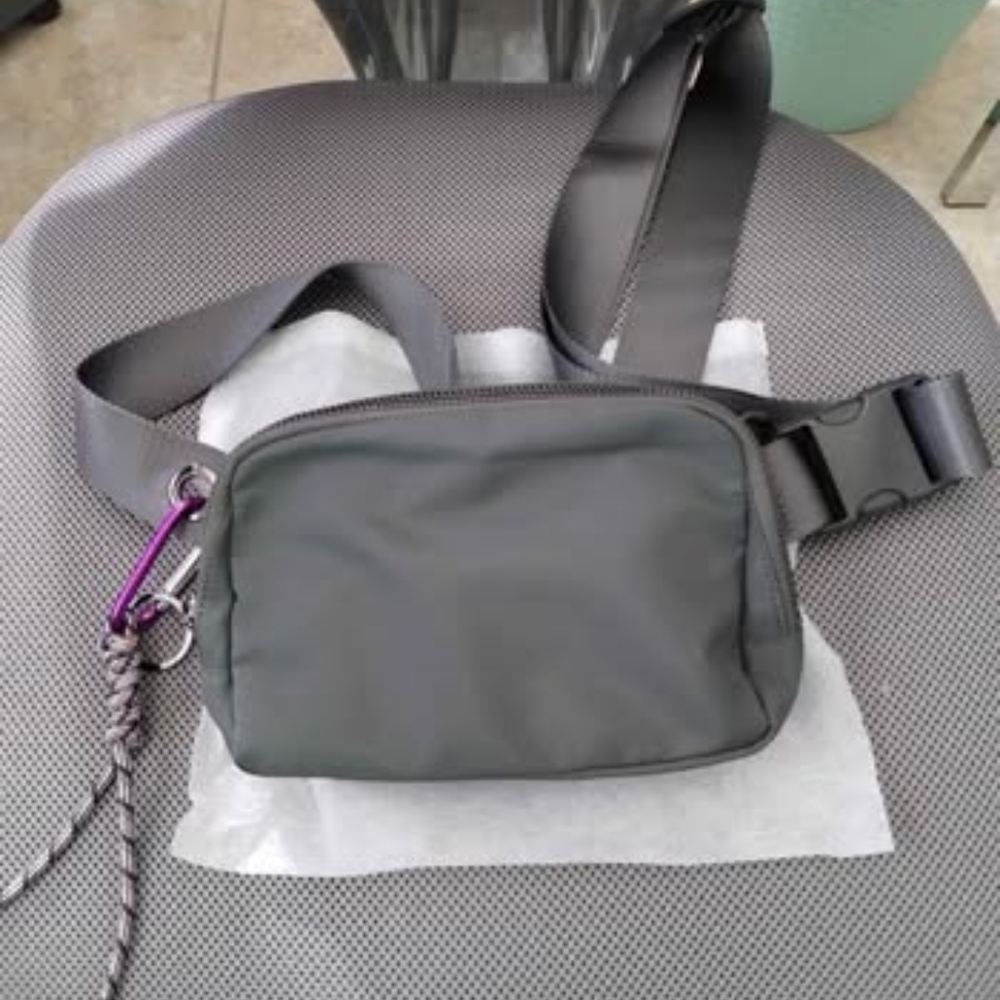 Brand New Gray Crossbody- Bum, Belt Bag